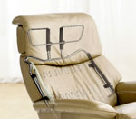 Stressless recliners offer optimal neck and lumbar support